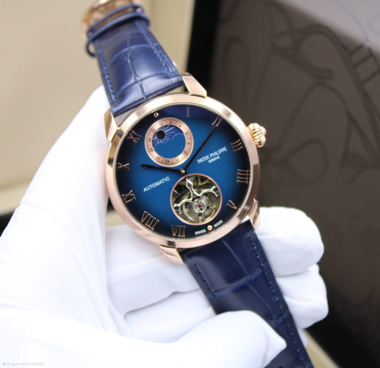 Patek Philippe | Nautilus Tiffany Co Stainless Steel Tiffany Watch – Blue