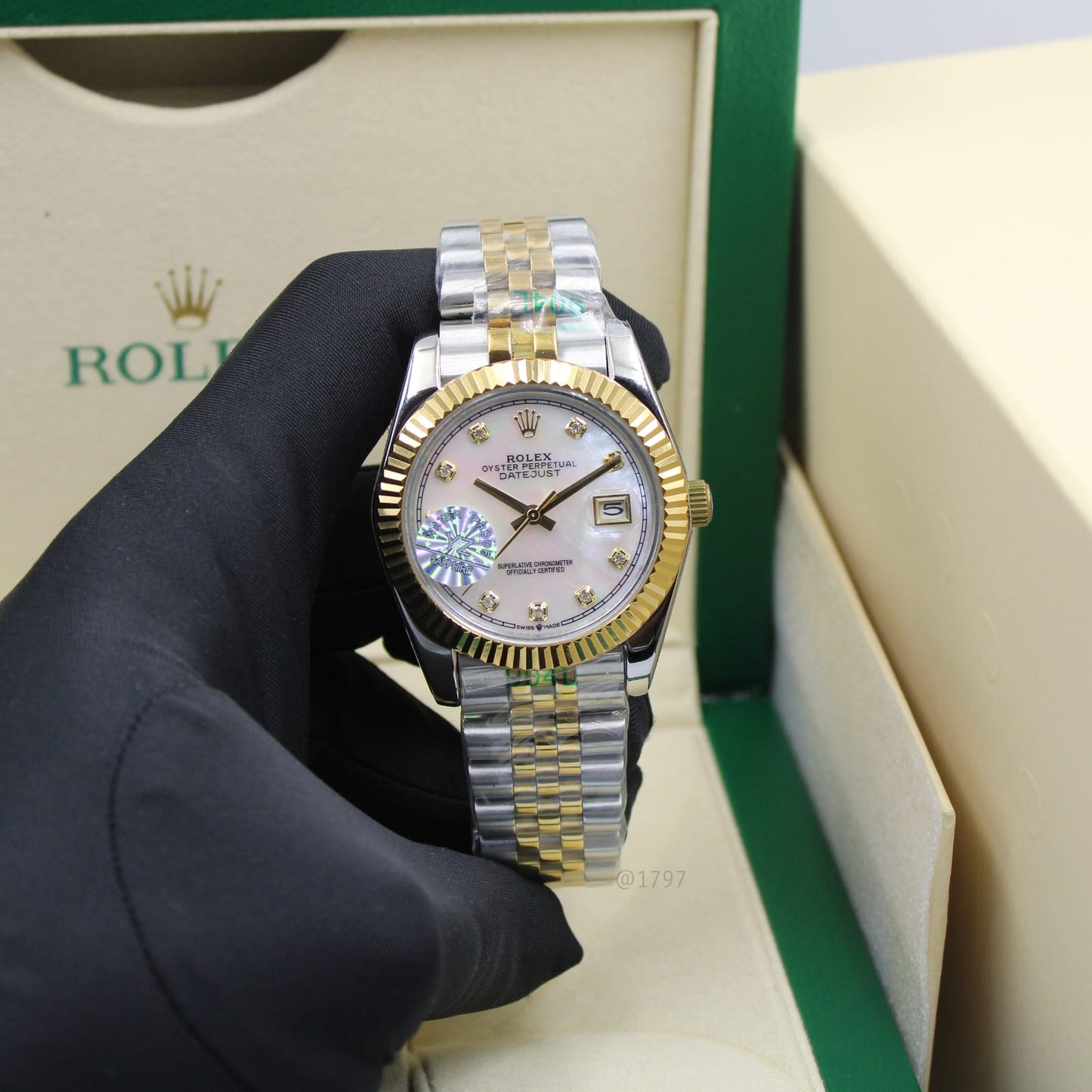 Rolex | Cosmograph Daytona Meteorite Subdials 18kt Everose Watch – Black / Gold