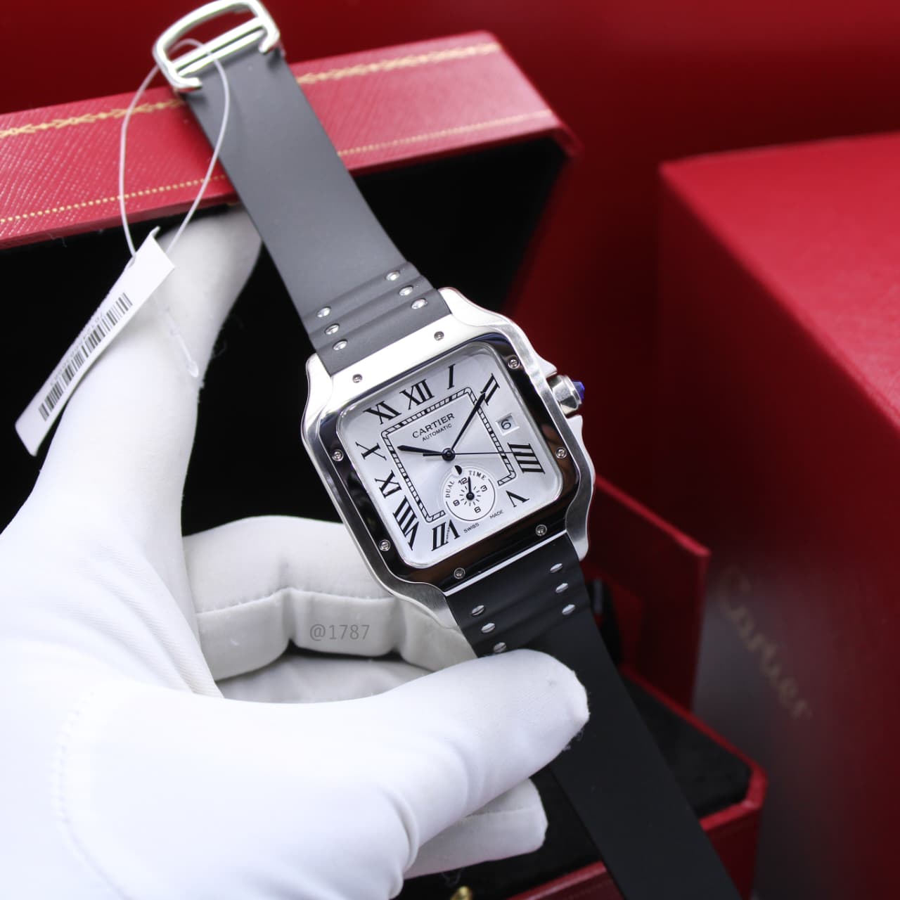Cartier | Santos de Cartier Large Model Watch – Brown