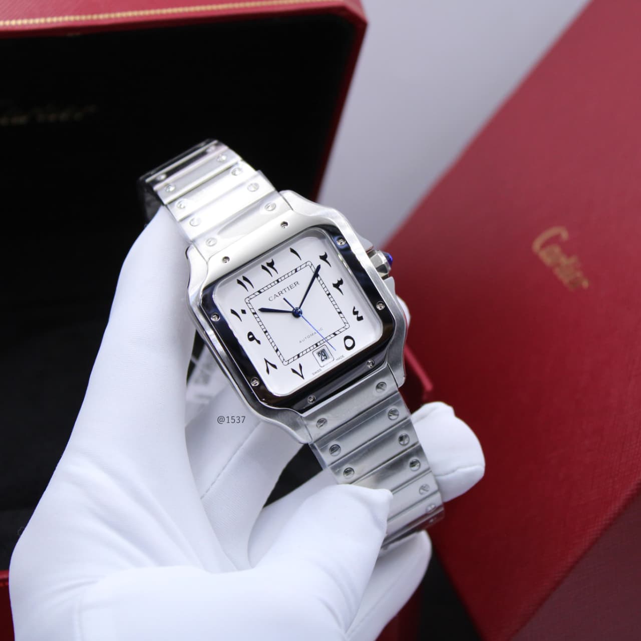 Cartier | Santos de Cartier Large Model Watch – Brown