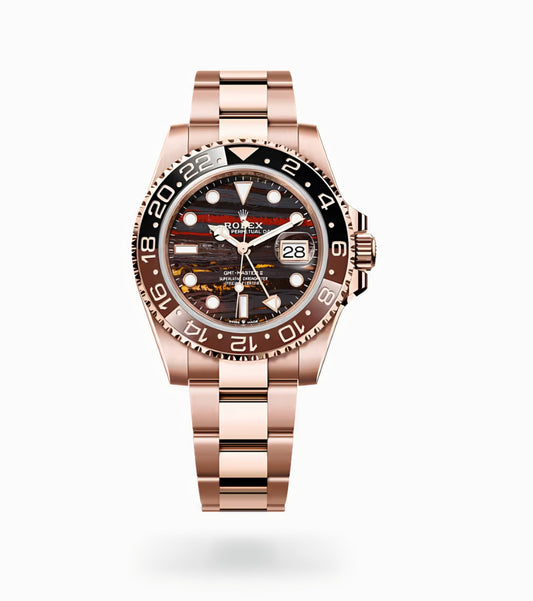 Rolex | Gmt Master Ii Tiger Iron Everose Watch – Gold
