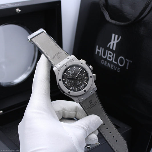 Hublot | Big Bang Magic Chronograph Rubber Watch – Black