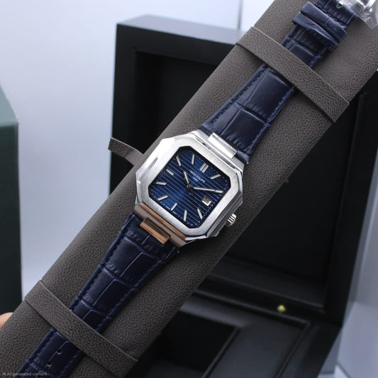Patek Philippe | Cubitus Ref 5821 1a Alligator Watch – Black / Silver