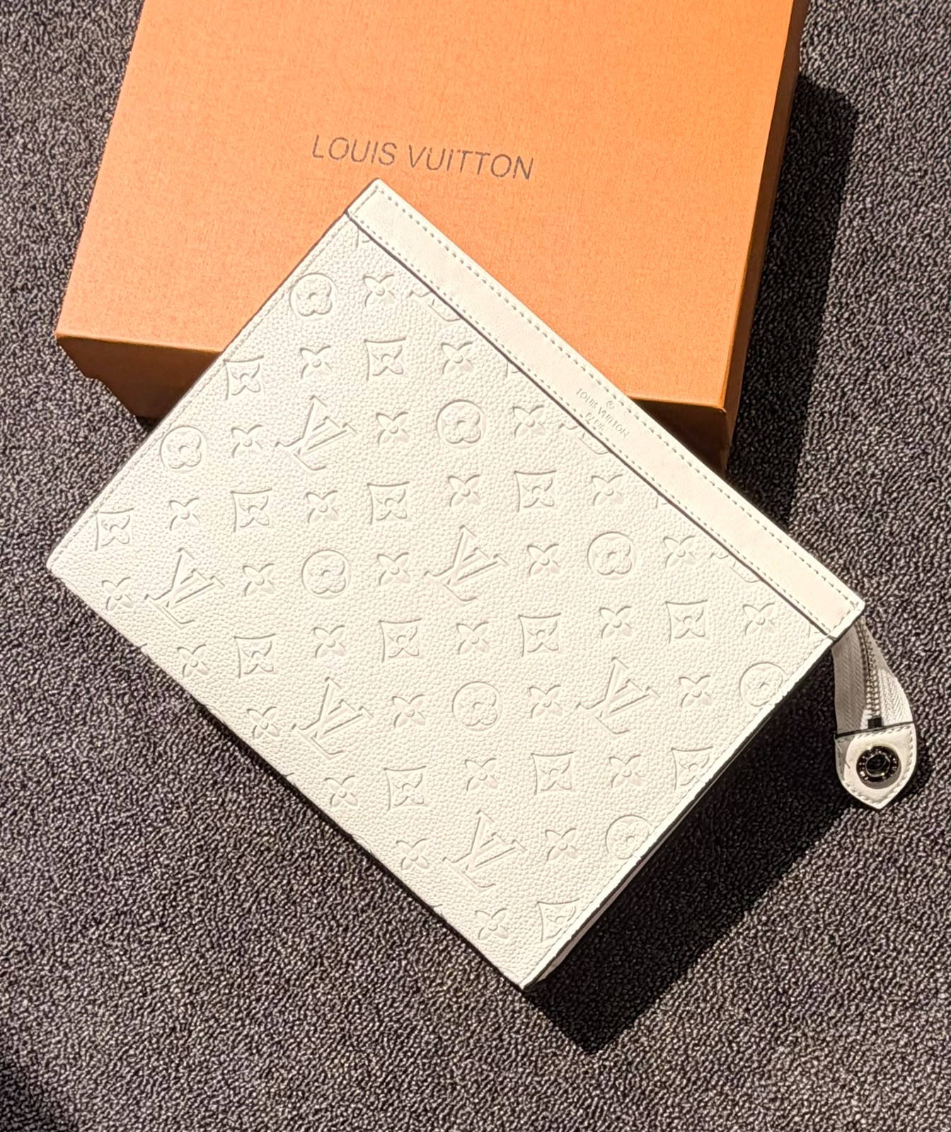 Louis Vuitton | Monogram Voyage Cornflower Pouch – Grey / Blue