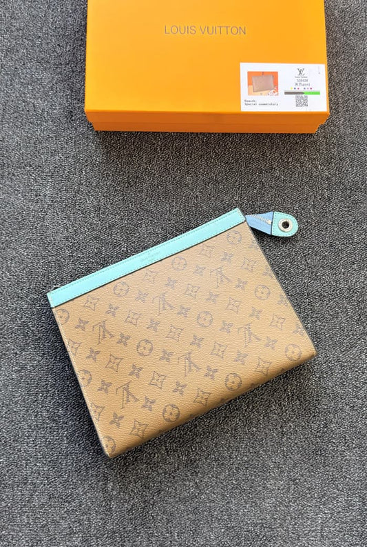 Louis Vuitton | Monogram Sketch Pouch – Navy / White