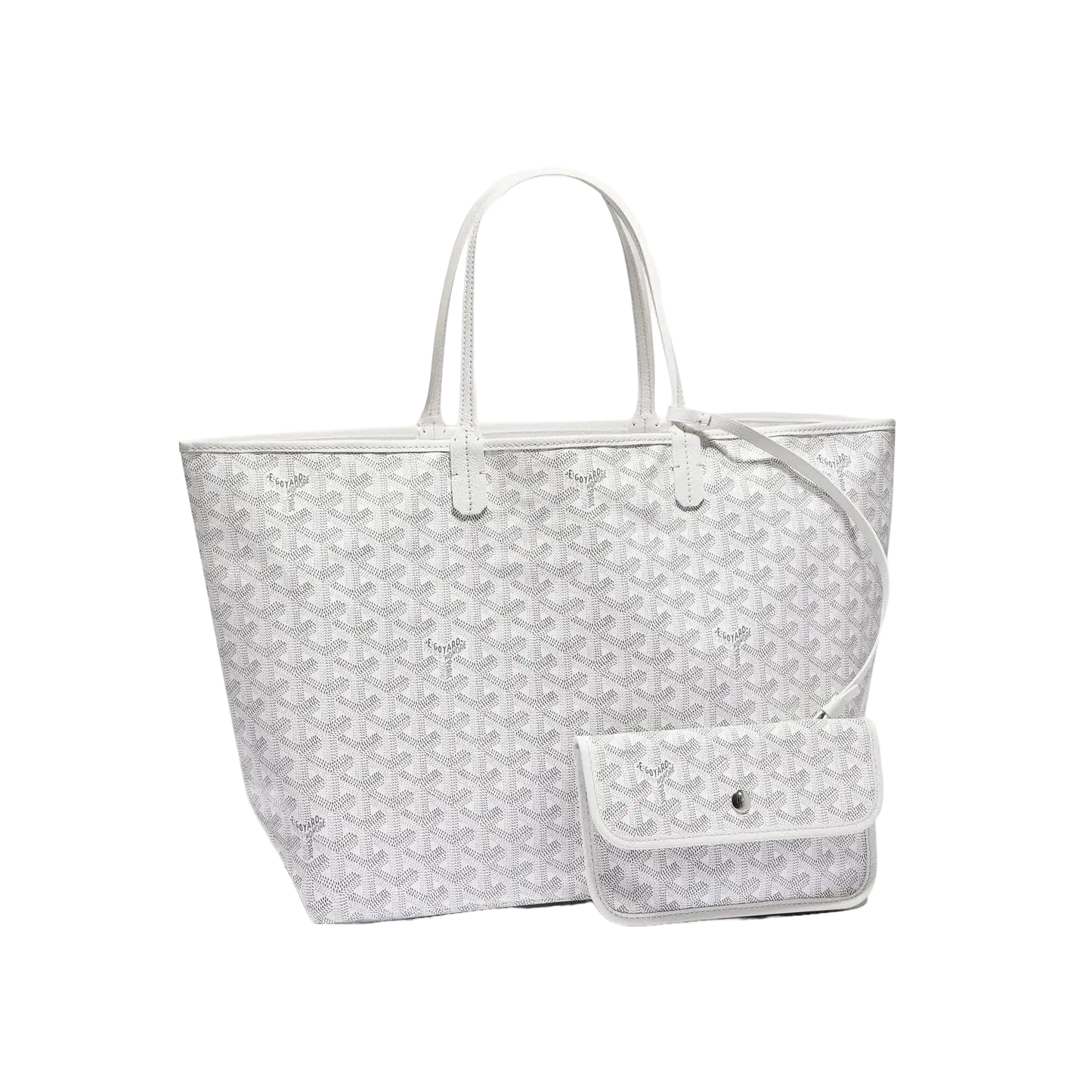 Goyard Saint Louis Tote White