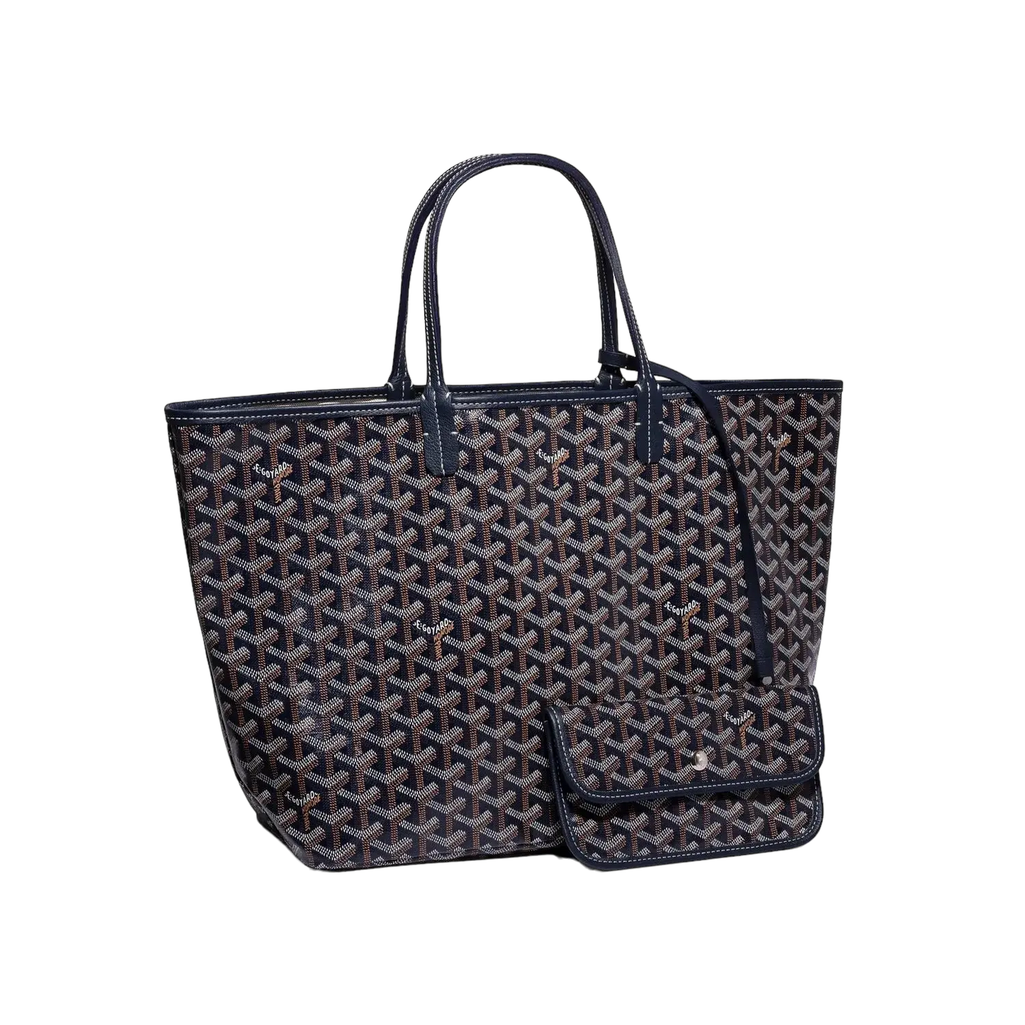 Goyard Saint Louis Tote Navy Blue