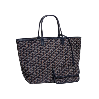 Goyard Saint Louis Tote Navy Blue