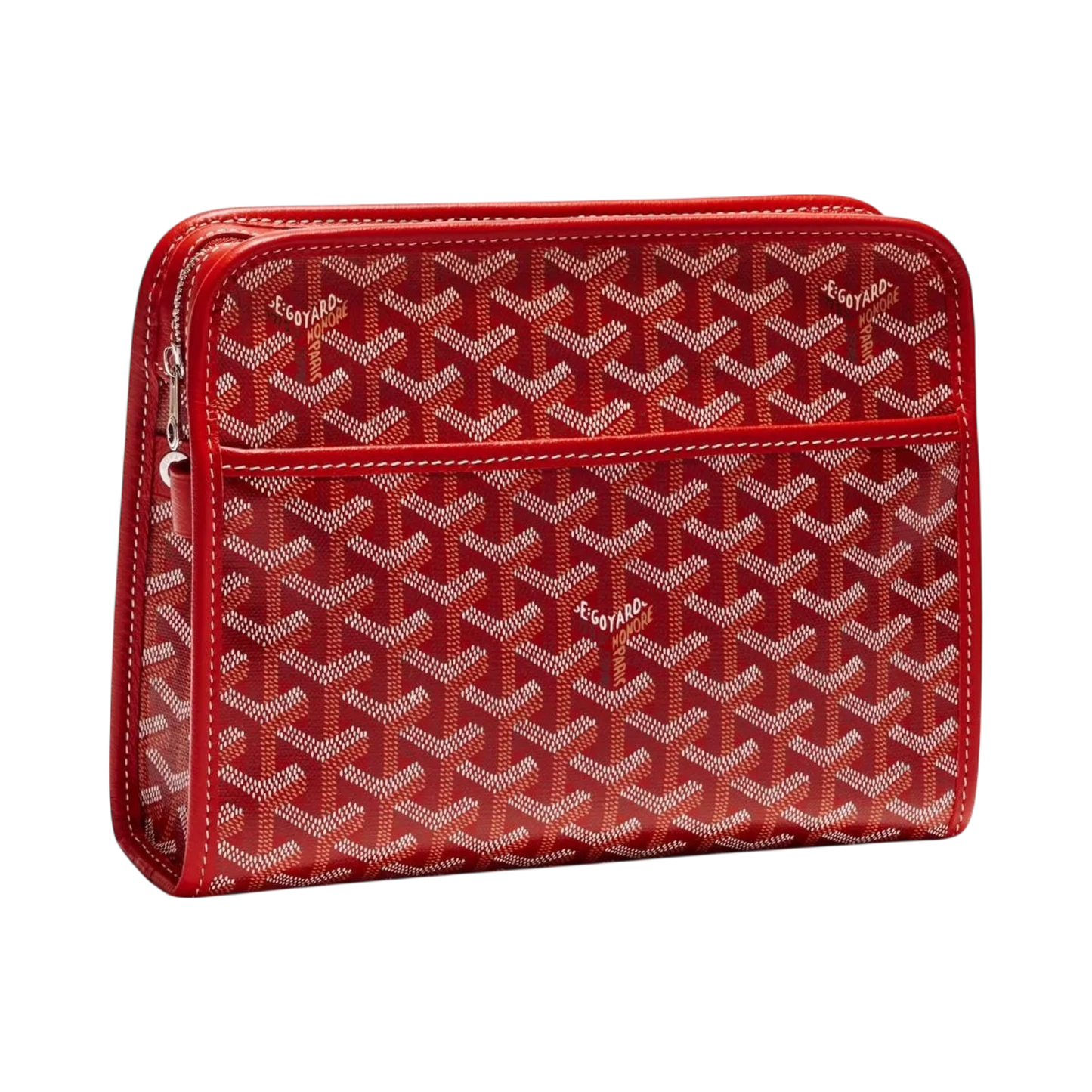 Goyard Jouvence Toiletry Bag MM Red