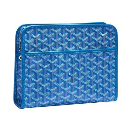 Goyard Jouvence Toiletry Bag MM Sky Blue