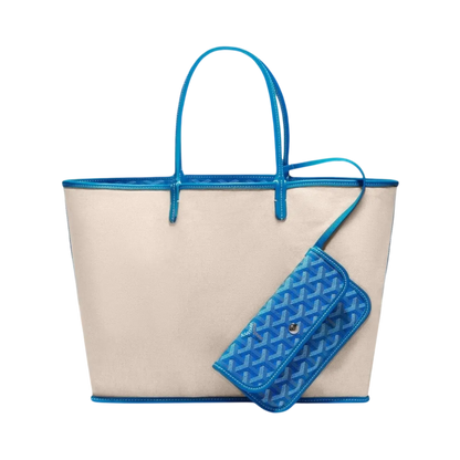 Goyard Saint Louis Tote Bag PM Sky Blue
