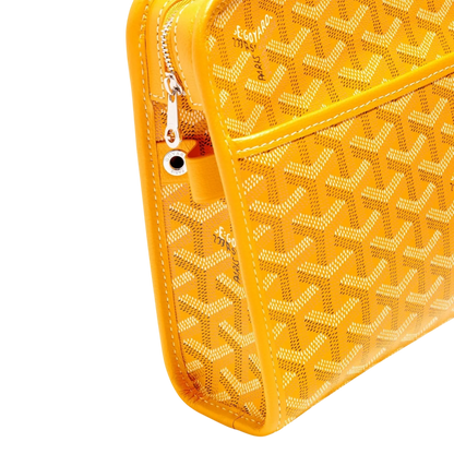Goyard Jouvence Toiletry Bag MM Yellow