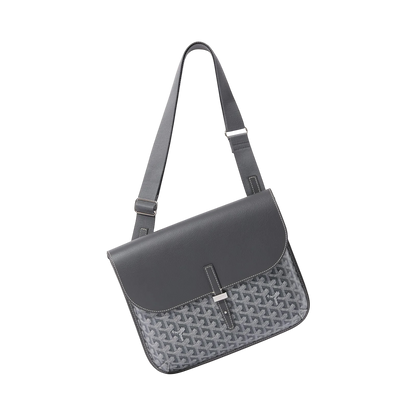 Goyard Coursier Messenger Bag Grey