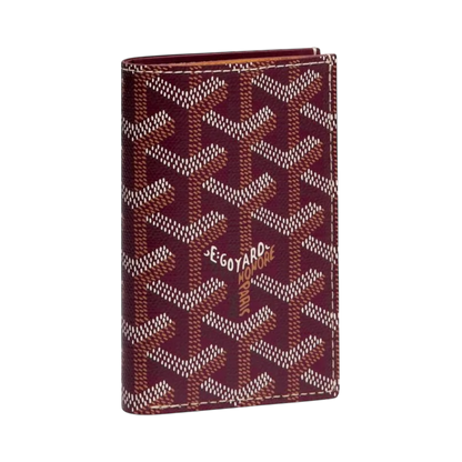 Goyard Saint Pierre Card Holder Bordeaux