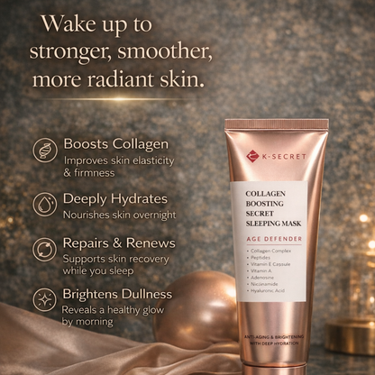 K-Secret Collagen Sleeping Mask – Overnight Hydration & Glow