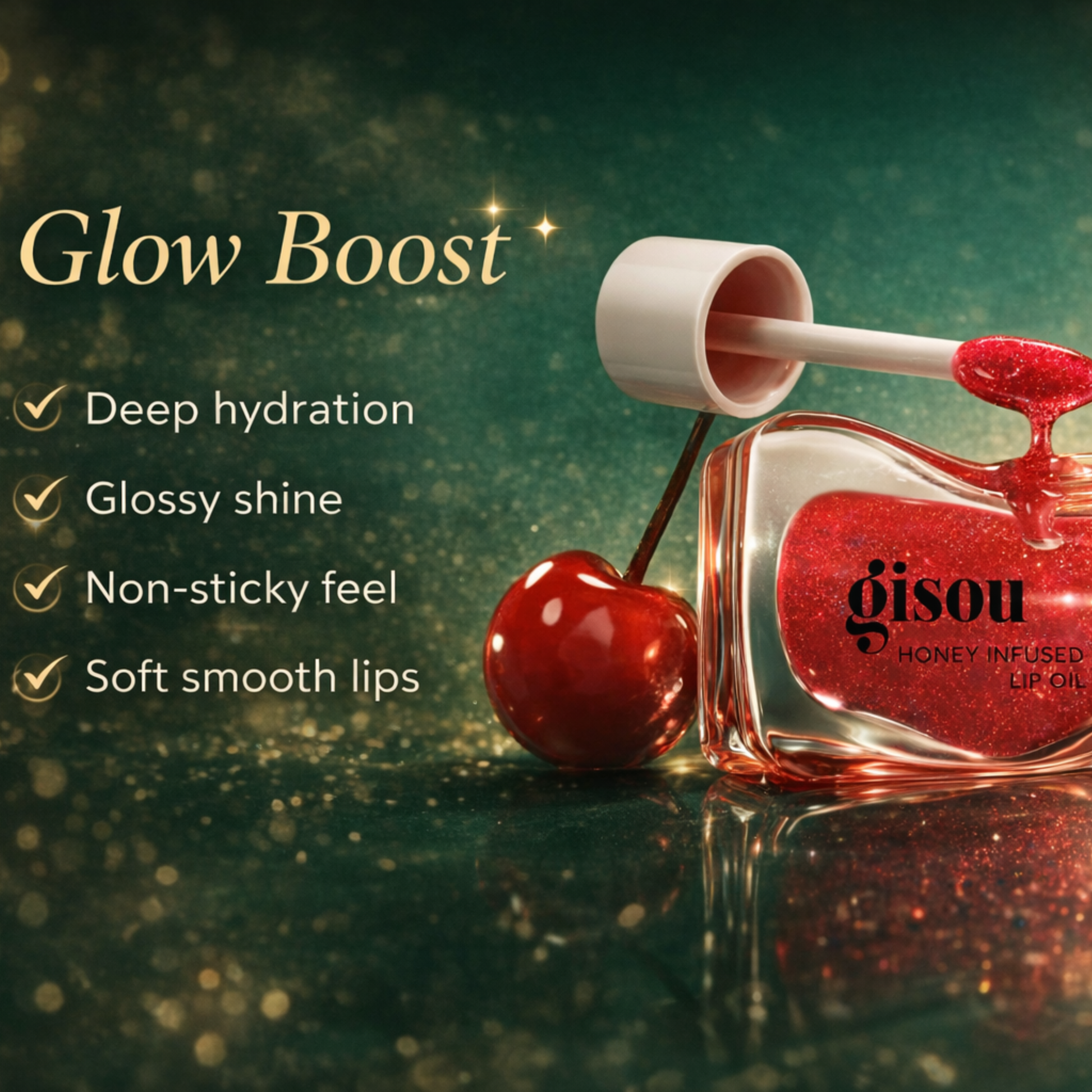 Hydrating Lip Oil – Glossy Shine & Soft-Lip Finish