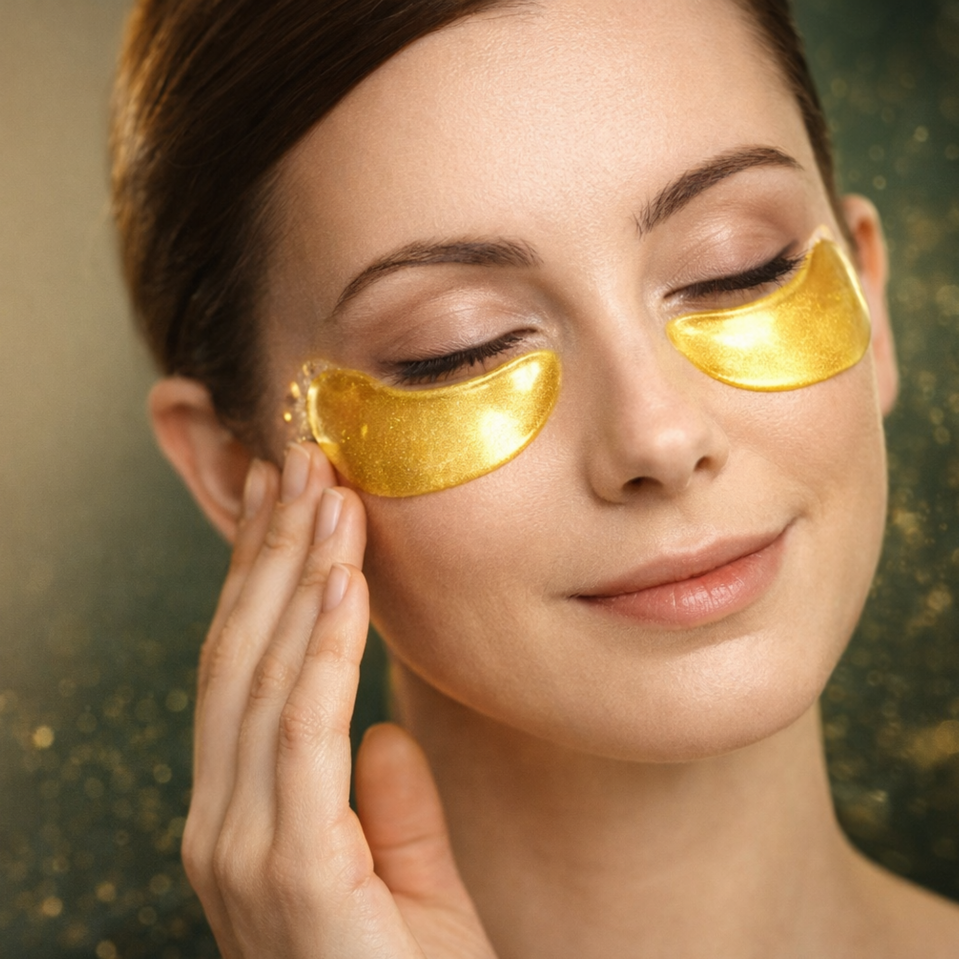 Gold Under Eye Patches – Cooling Puffiness & Dark Circle Care