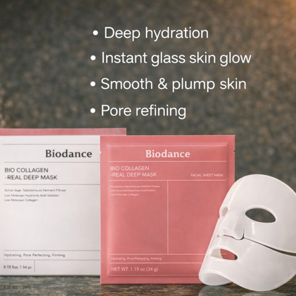 Biodance Bio-Collagen Real Deep Mask – Glass Skin Hydrating Treatment