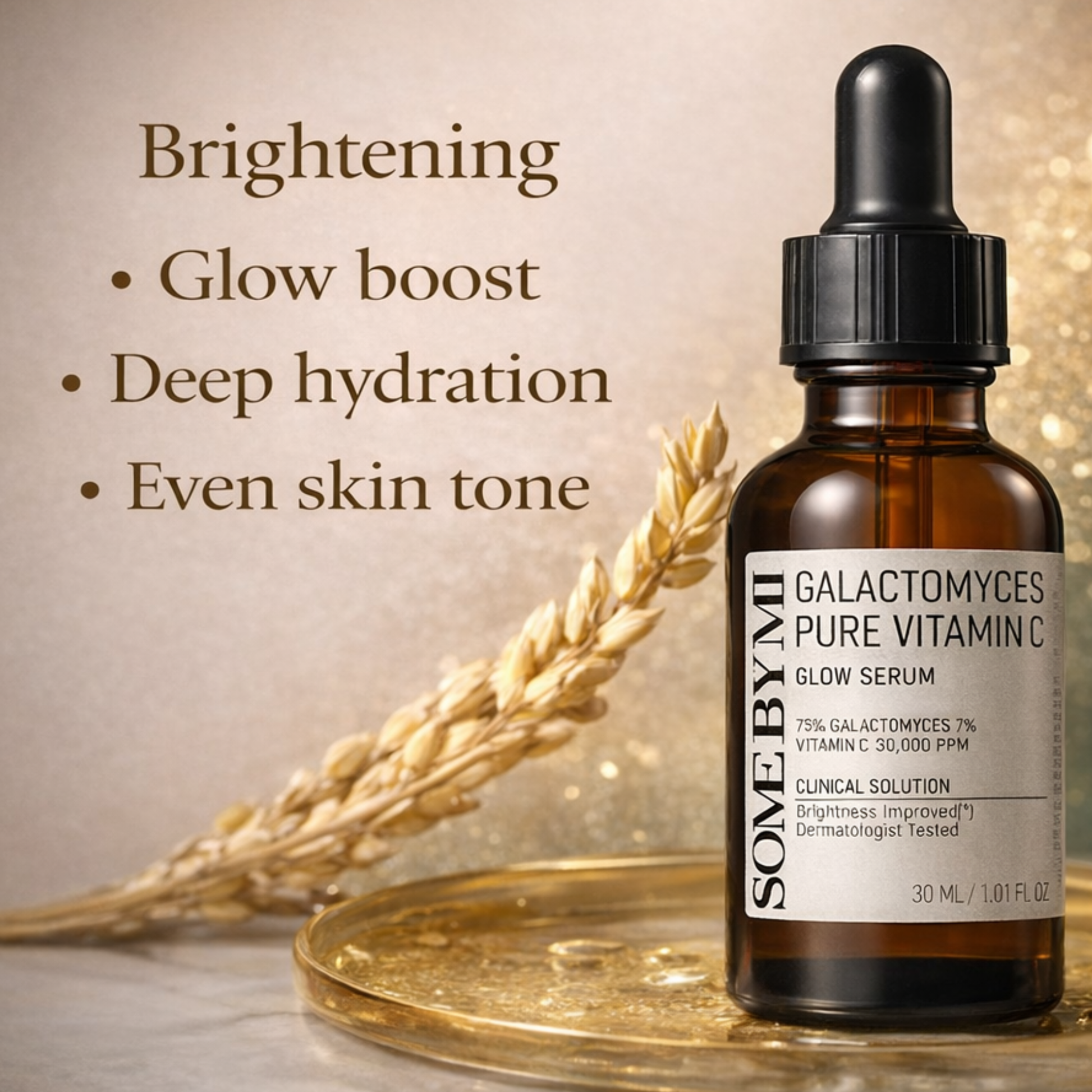 Glass Glow Vitamin C Serum – Brightening & Hydration Care