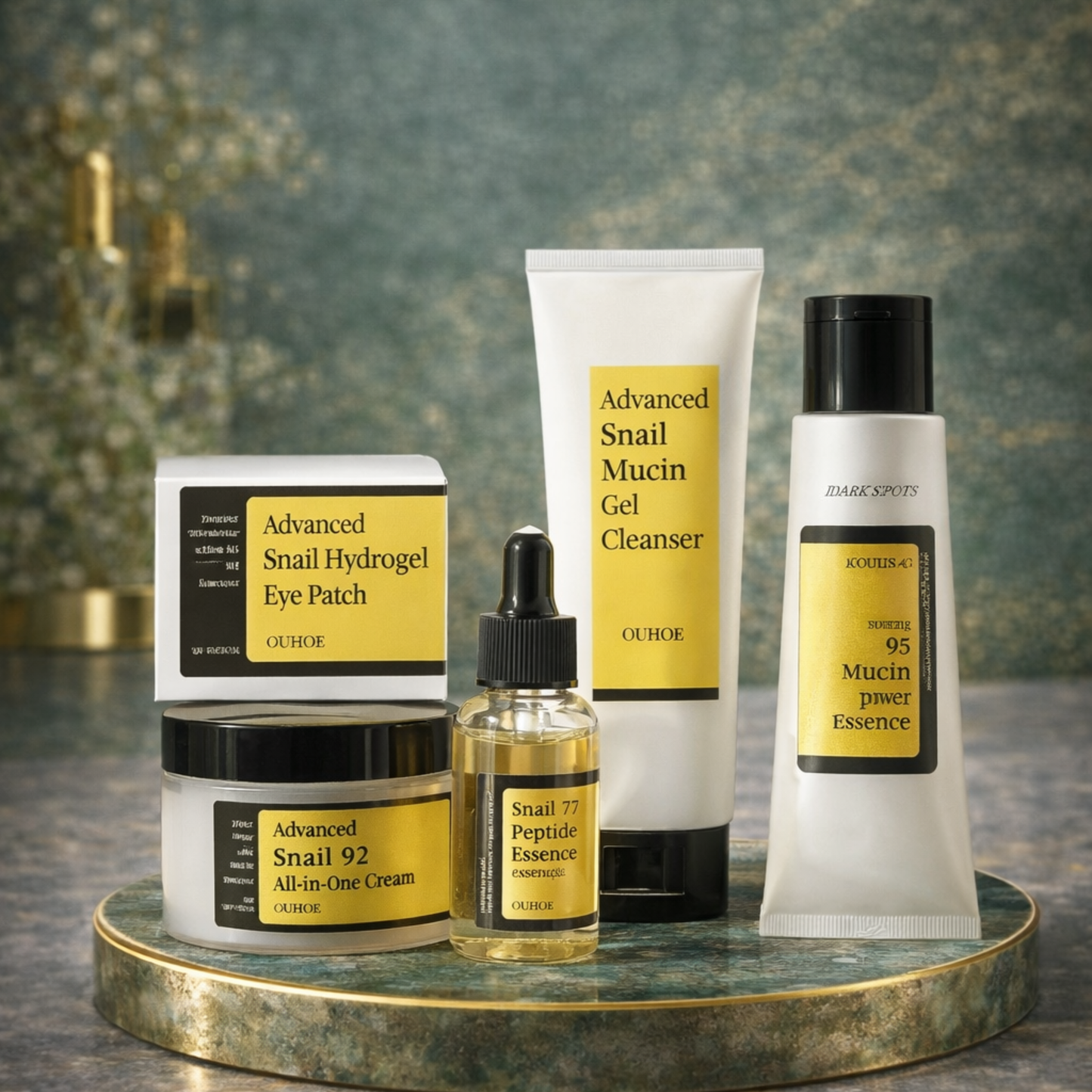 Snail Repair Skincare Kit – Hydrating Renewal Routine Set