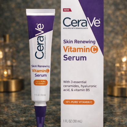 CeraVe Vitamin C Serum – Brightening Skin Tone Renewal Care